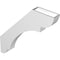 Ekena Millwork 4-in. W x 30-in. D x 34-in. H Olympic Architectural Grade PVC Knee Brace BRCP04X30X34OLY - alternate 3